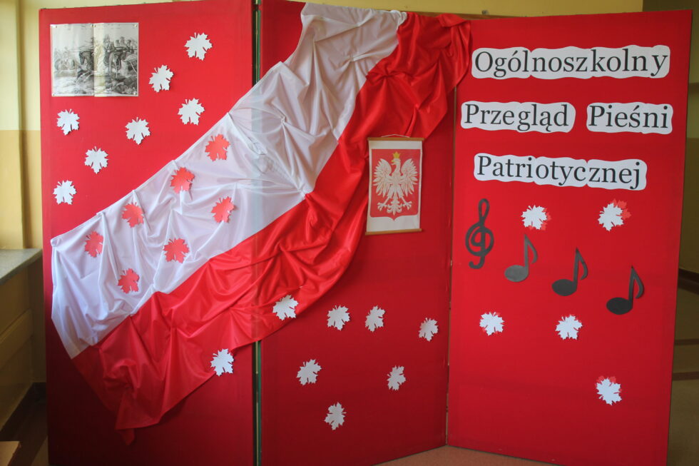 OGÓLNOSZKOLNY KONKURS PIEŚNI PATRIOTYCZNEJ